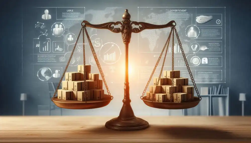 Decisiones de gerencia: ¿Clientes grandes o clientes pequeños?